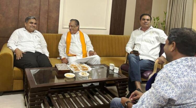 Uddayan department will find the possibility of airport in Sirohi, Minister Joraram Kumawat meets Gautam Kumar Dak