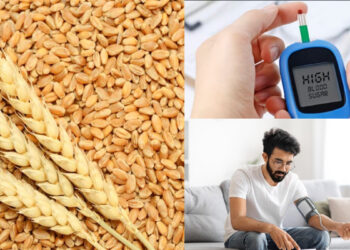 Use wheat to control diabetes and BP