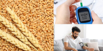 Use wheat to control diabetes and BP