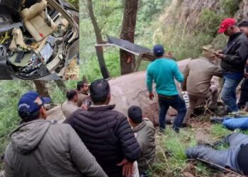 Uttarkashi Helicopter Crash | Uttarakhand | Uttarakhand News | Helicopter Crash | Uttarakhand 5 Death in Helicopter Crash | , Helicopter Crash: Helicopter crash in Uttarkashi, Uttarakhand, death of 5 devotees, CM Dhami ordered an inquiry. News Track in Hindi