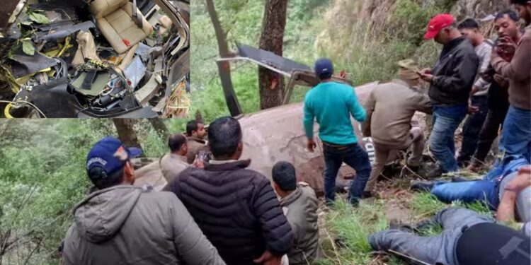 Uttarkashi Helicopter Crash | Uttarakhand | Uttarakhand News | Helicopter Crash | Uttarakhand 5 Death in Helicopter Crash | , Helicopter Crash: Helicopter crash in Uttarkashi, Uttarakhand, death of 5 devotees, CM Dhami ordered an inquiry. News Track in Hindi