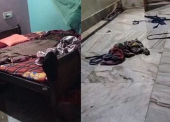 VIDEO: Masked robbers put robbery at home, robbed 10 lakhs by tying hands and feet