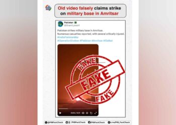 Video claimed for Pakistani attack at Amritsar military base, fake, busted