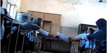 Video of copying in Rajasthan 10th board examination viral, inquiry committee constituted before the result comes
