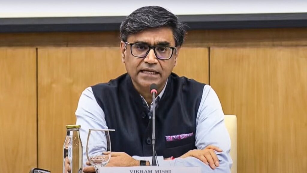 Vikram Misri gave information to Parliamentary Committee on issues related to Pakistan