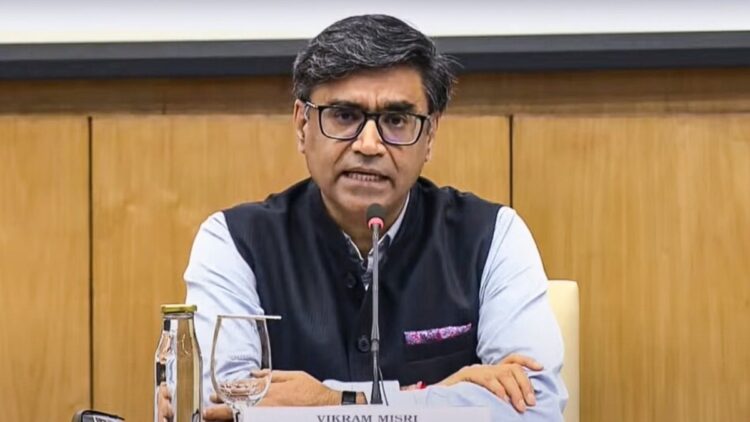 Vikram Misri gave information to Parliamentary Committee on issues related to Pakistan