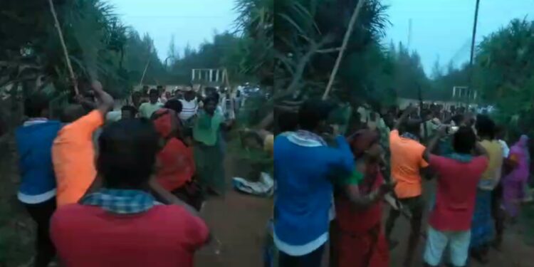 Violent clashes in two groups for breaking Kevda flowers, assaulted with knives, sickle and sticks