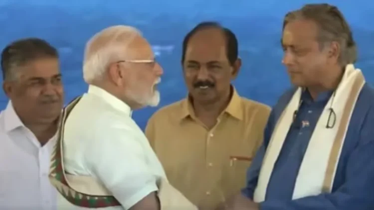 Vizhinjam International Port Inaugration: Today's event will make many people sleepless, PM Narendra Modi said in Kerala, know whose gesture was, today's event will give sleepless nights to many, PM Narendra Modi Said in Karala Pointing towards