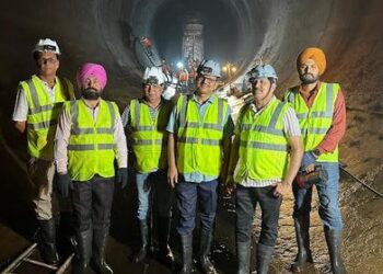 Water Resources Department officials visited Pong Dam area for irrigation water