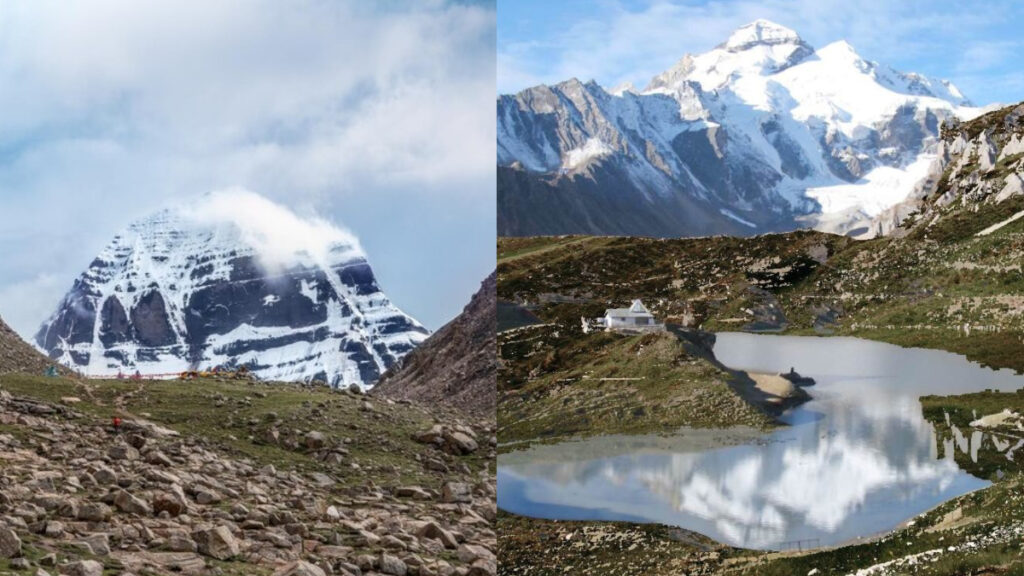 What is the difference between Adi Kailash and Mount Kailash, how are both mountains different