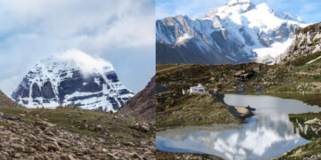 What is the difference between Adi Kailash and Mount Kailash, how are both mountains different