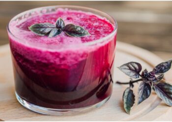 What is the effect of drinking this red colored juice full of medicinal properties every day?