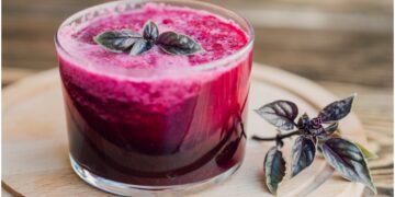 What is the effect of drinking this red colored juice full of medicinal properties every day?