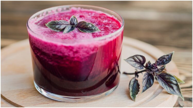 What is the effect of drinking this red colored juice full of medicinal properties every day?