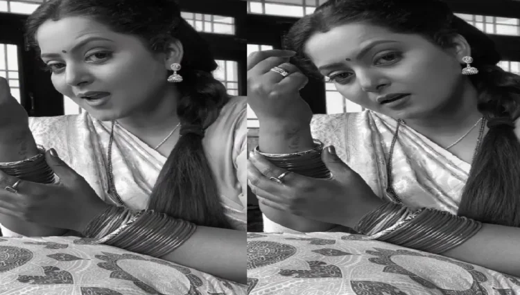 Whose path Anjana Singh remained, red bangles shake social media