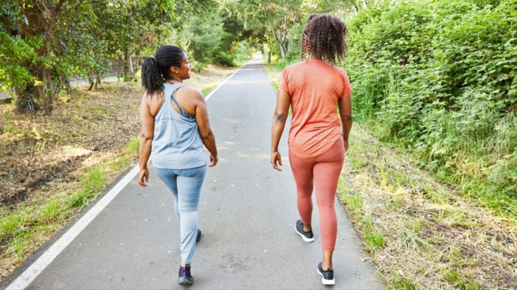 Why is there necessary to walk brisk for great physical and mental health