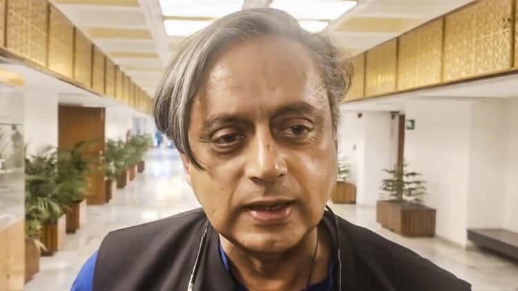 'Will go to the world and give the message of India, it will be a matter of the country, not the party', Shashi Tharoor