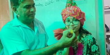 10th and 12th topper students welcomed by Umang Classes