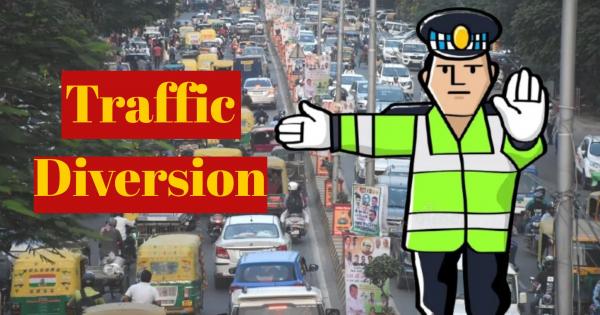 Lucknow traffic system will change on big Mars today, traffic diversion will remain on these routes, see before leaving home