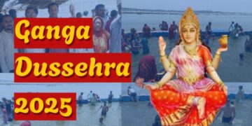Ganga Dussehra 2025: Millions of devotees took away Akshaya virtue in the Ganges, traffic was diverted