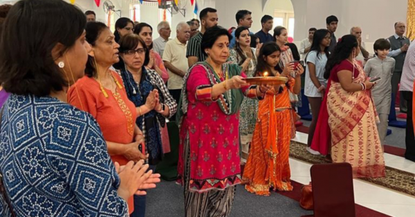 Jyeshtha Ashtami: In Houston, Kashmiri Hindus celebrated the festival with great enthusiasm, people immersed in devotion to Maa Raganya Devi