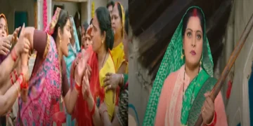 A fight between the mother-in-law of the entire village, Anjana Singh handled the front with sticks, see the fun trailer