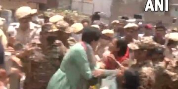 Aam Aadmi Party claims, Atishi was detained from Kalkaji JJ Cluster; Police refused