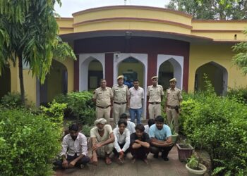 Action on gamblers in Viratnagar: 7 arrested, Rs 6860 and cards recovered