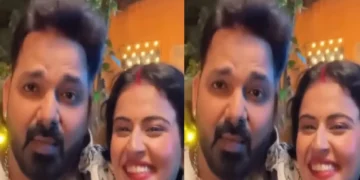 After Monica Mishra, now this actress has pleased Pawan Singh's mind, he said in public arms and said such a thing!
