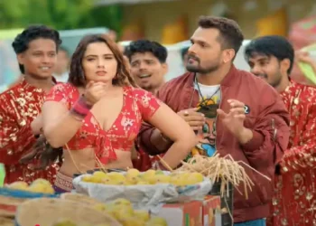 After seasonal, Khesari Lal Yadav flirts with mango seller, said- Mango Bhail Chhoti