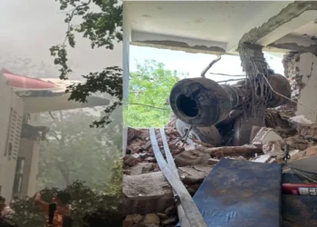 Ahmedabad Air India Plane Crash: In Ahmedabad, the building on which the plane crashed on the hostel of doctors, see the horrific scene after the accident, building on which the plane crashed in ahmedabad is a doctors' Hostel, SEE The Hostel AFTER Accident