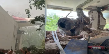 Ahmedabad Air India Plane Crash: In Ahmedabad, the building on which the plane crashed on the hostel of doctors, see the horrific scene after the accident, building on which the plane crashed in ahmedabad is a doctors' Hostel, SEE The Hostel AFTER Accident