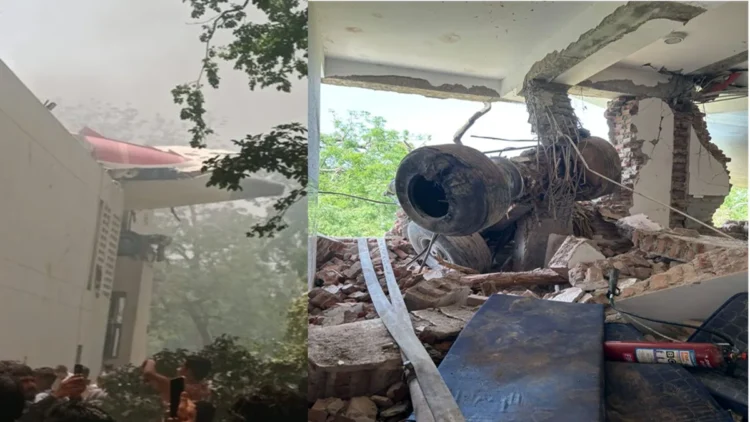 Ahmedabad Air India Plane Crash: In Ahmedabad, the building on which the plane crashed on the hostel of doctors, see the horrific scene after the accident, building on which the plane crashed in ahmedabad is a doctors' Hostel, SEE The Hostel AFTER Accident