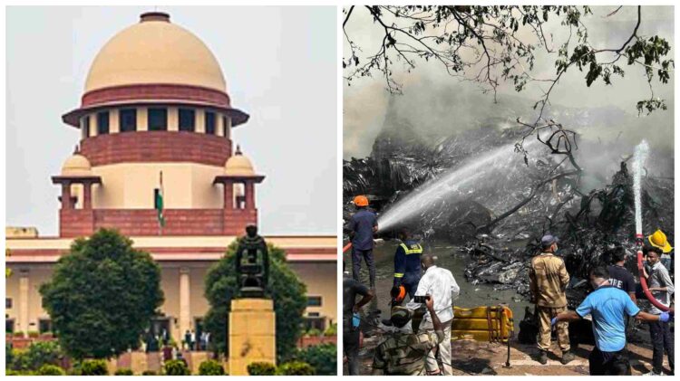 Air India aircraft accident mourning across the country: CJI, Supreme Court judges also expressed grief