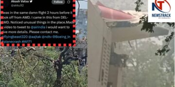 Akash Vatsa Tweet on Ahmedabad Plane Crash | Akash Vats Survivor | Ahmedabad Plane Crash Survivor | Lucky Passenger Air India | Miraculous Escape Flight Crash | Air India Crash News | Akash Vats Statement | One of the 242 was rich in luck, how Akash Vats survived; Surprising things told. News Track in Hindi
