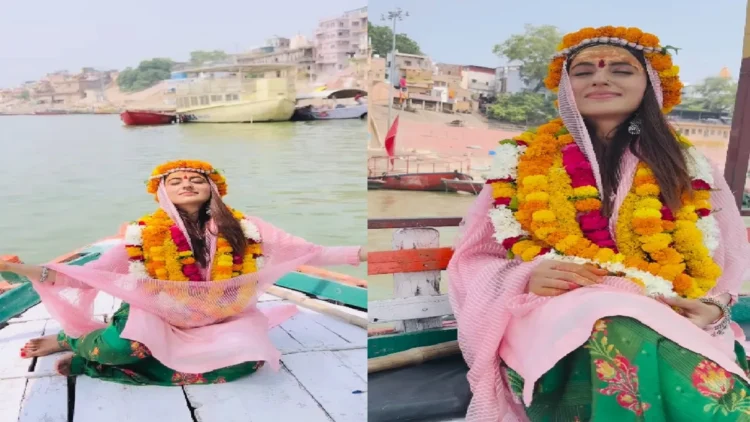 Akshara Singh remembers Baba Kashi Vishwanath, shared the video and showed her joganya forms