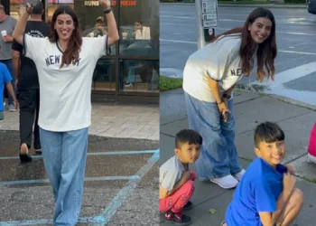 Akshara Singh, who is enjoying family time, actress shared her latest photos from America