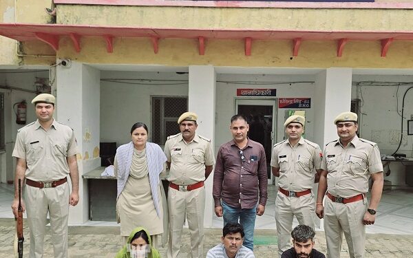 Alwar police solved murder, 3 accused arrested