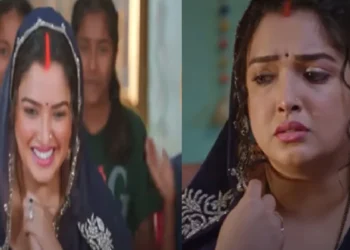 Amrapali Dubey's film "Ghunghatwali Superstar" set this record as soon as it was released, brother to the audience