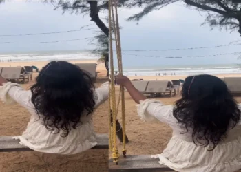 Anjana Singh spent the moment of peace, the weather enjoyed the weather in peace