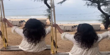 Anjana Singh spent the moment of peace, the weather enjoyed the weather in peace