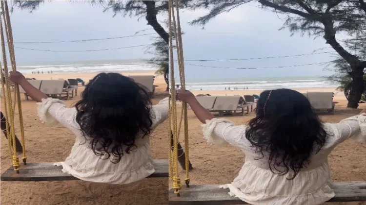 Anjana Singh spent the moment of peace, the weather enjoyed the weather in peace