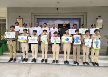 AnnCC Cadets of Shri Jejety University celebrated World Environment Day