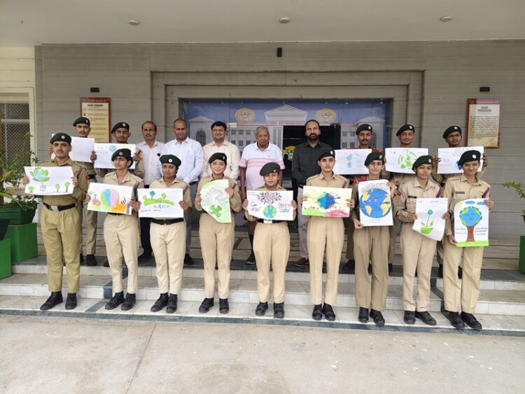 AnnCC Cadets of Shri Jejety University celebrated World Environment Day
