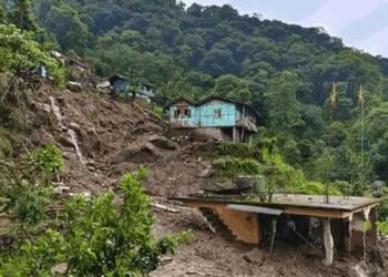 Army camp destroyed from landslide in Sikkim; 3 killed, 6 soldiers missing