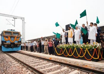 Ashwini Vaishnav inaugurated India's largest automobile multi-model cargo terminal in Manesar