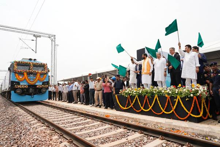 Ashwini Vaishnav inaugurated India's largest automobile multi-model cargo terminal in Manesar
