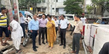 Autonomous Governance Department, Secretary Ravi Jain took care of waterlogging areas in Jaipur before monsoon