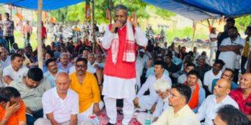 BJP protested against Hemant government in all 264 blocks of Jharkhand