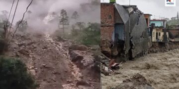 Barkot Cloud Burst 17 Workers Missing Rescue Operation Continues | Barkot Cloud Burst: Clouds broke in Barkot, 17 laborers missing, rescue operation continues | News Track in Hindi